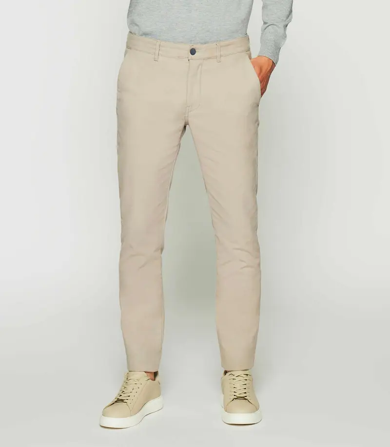 Pantalon slack urbain gris PARFAIT