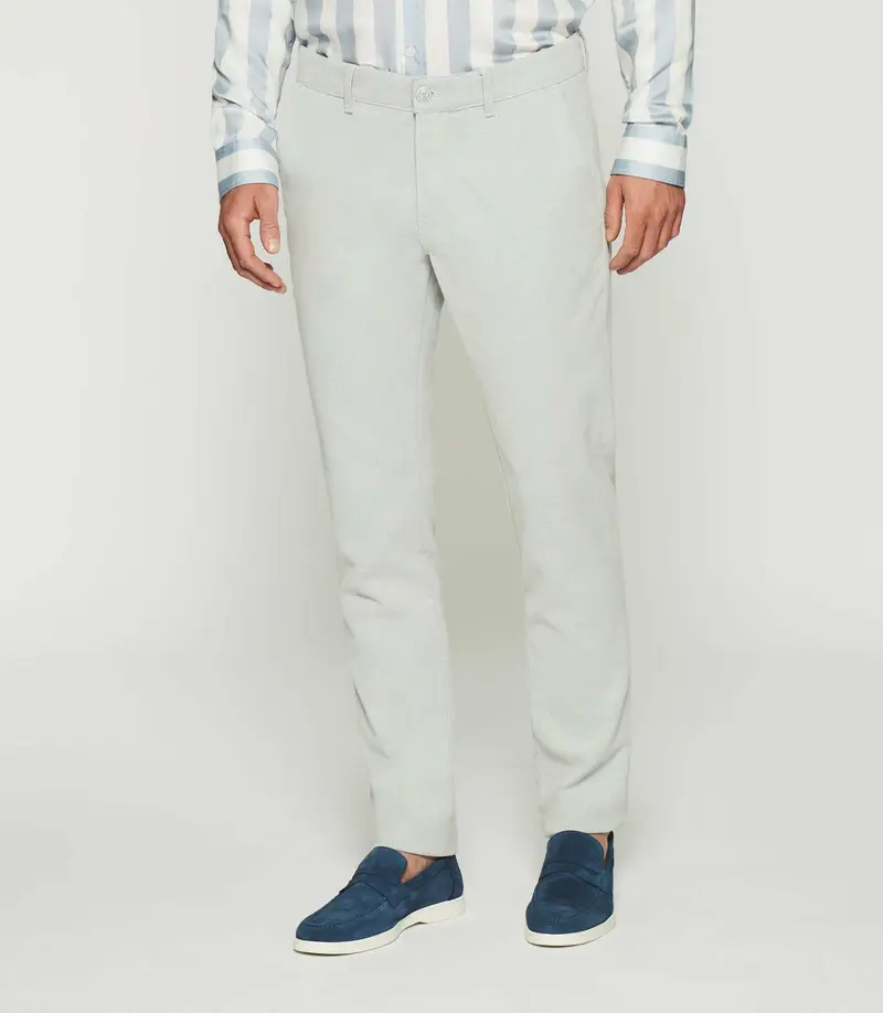 Pantalon slim slack bleu PARFAIT