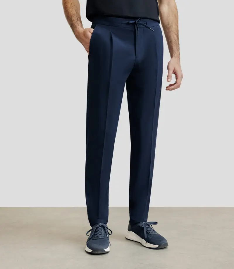 Pantalon ville armuré bleu marine