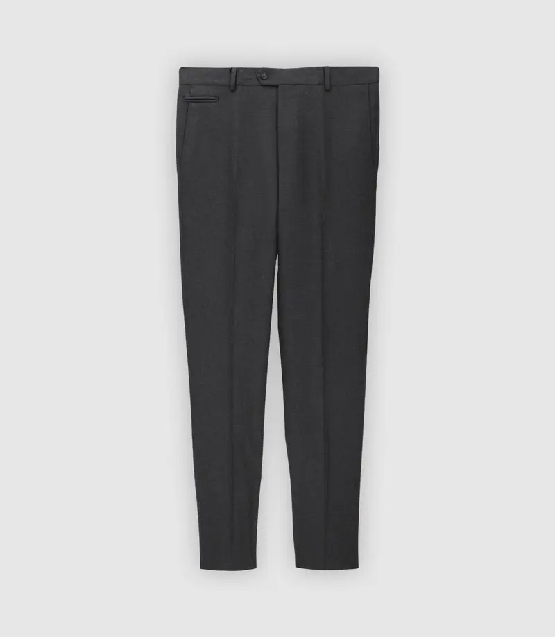 Pantalon ville en flanelle gris