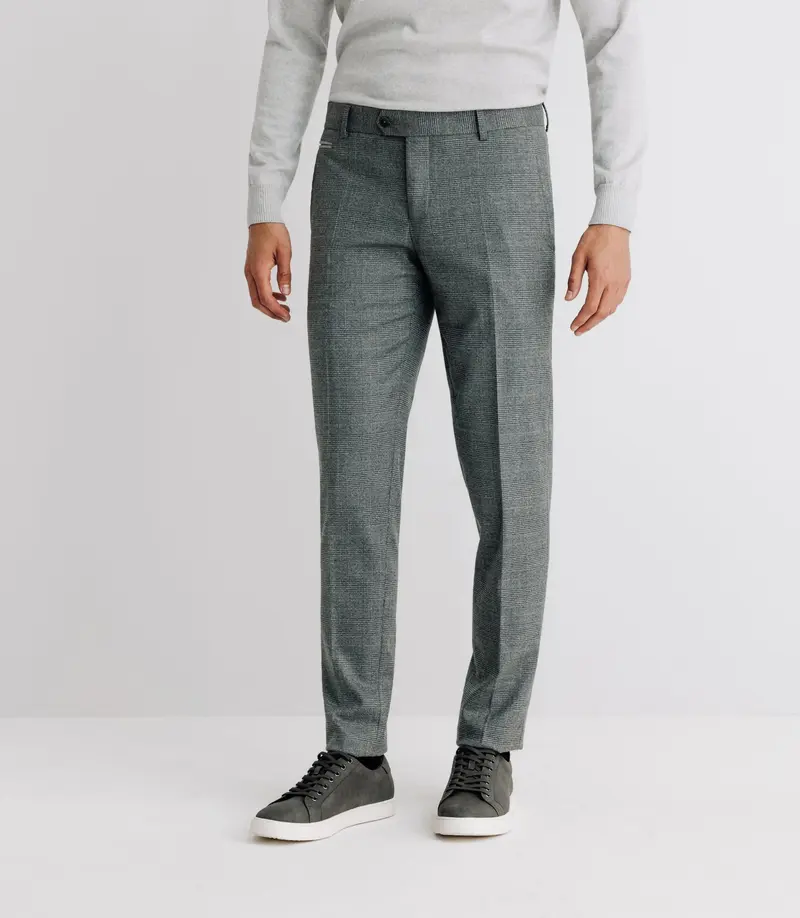 Pantalon ville séparable esprit prince de galles gris