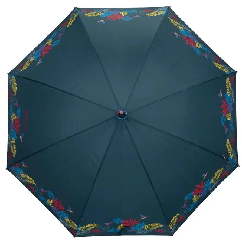 Parapluie Canne X-TRA Sec Isotoner Frise Exotique