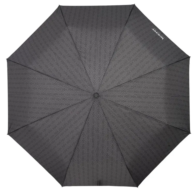 Parapluie pliant X-TRA Solide Crook Isotoner Monogramme Homme
