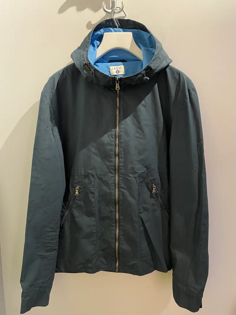 Parka en coton waxé