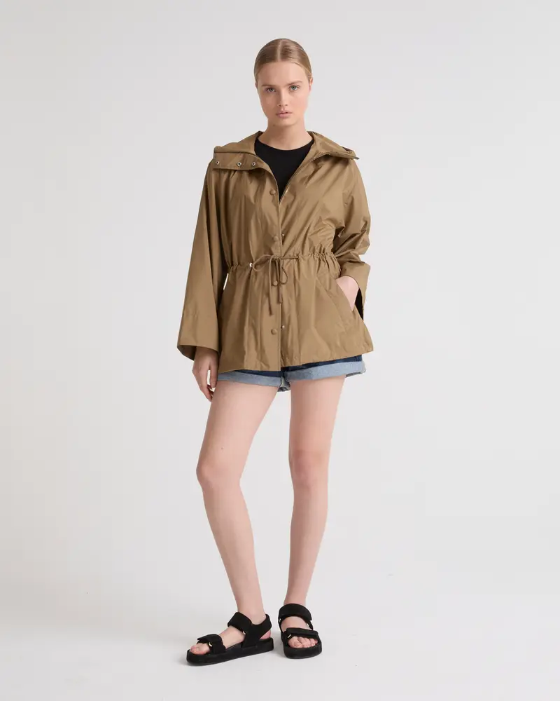Parka en tissu technique