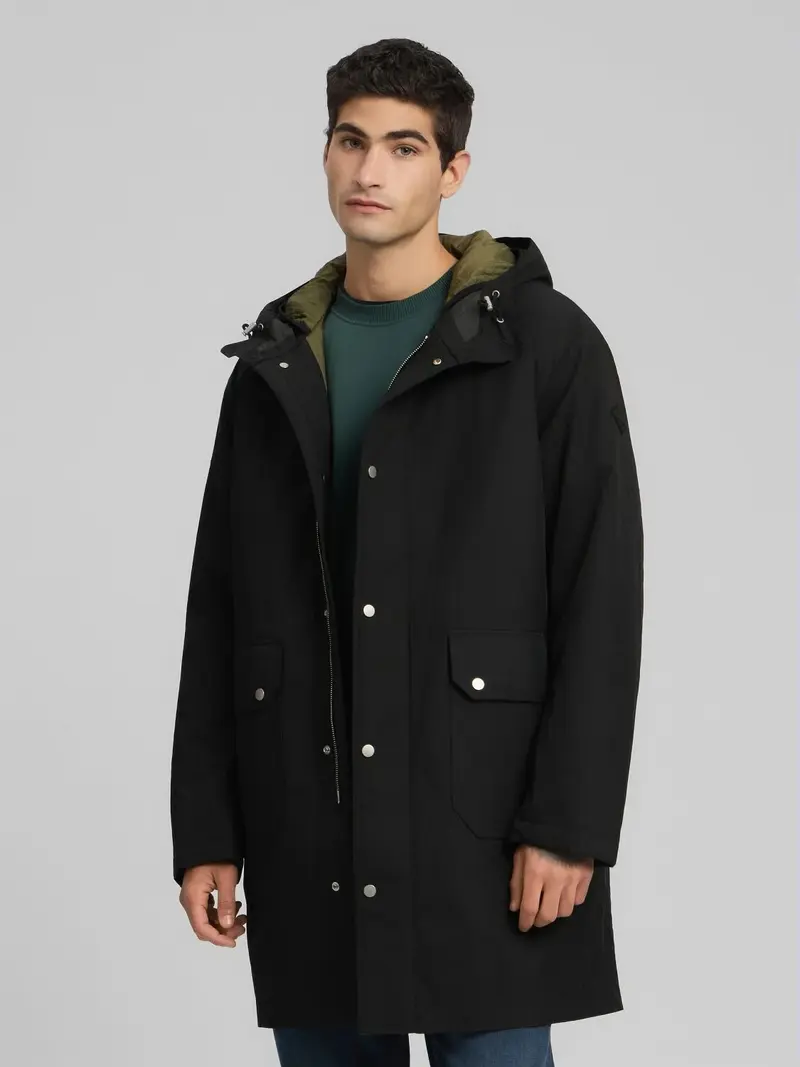 Parka imperméable Replay noire