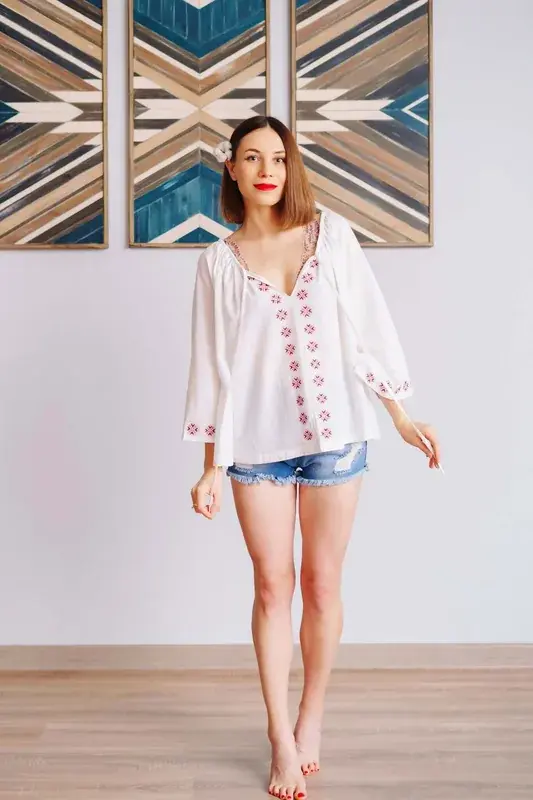 Patron PDF Blouse JENNIFER du XS au XXXL