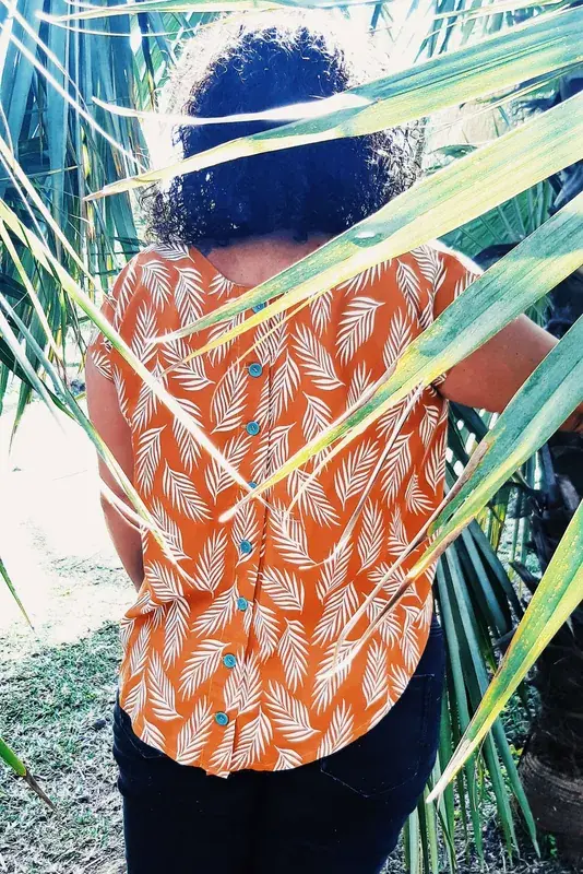 Patron PDF Blouse Télès du 36 au 50