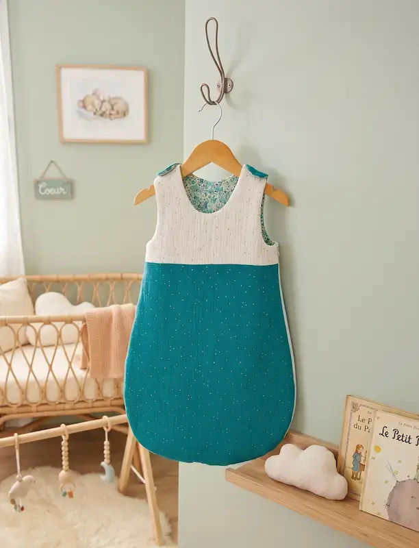 Patron PDF Gigoteuse Classique pour Bébé en 4 tailles