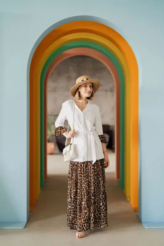 Patron PDF Robe longue Bohema du XXS au XL