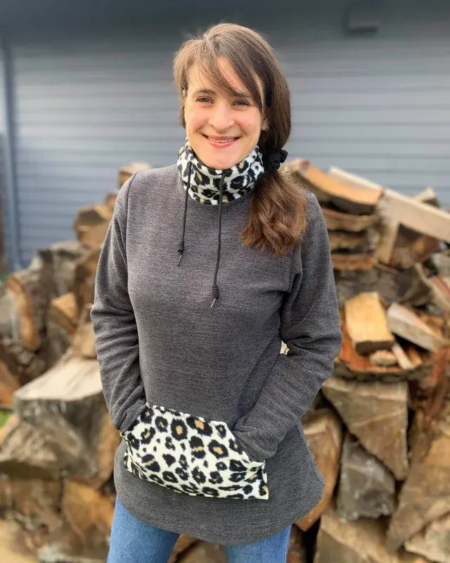 Patron PDF Robe Sweat MILA Femmes du 34 au 54