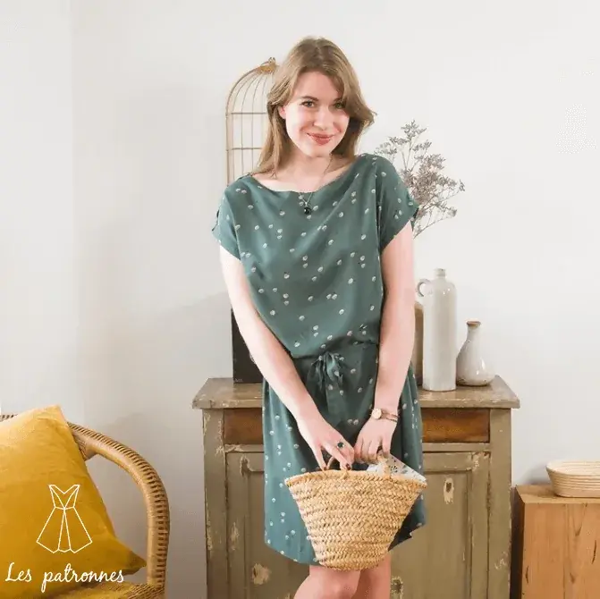 Patron PDF Robe / Top Signac Femme du 34 au 48