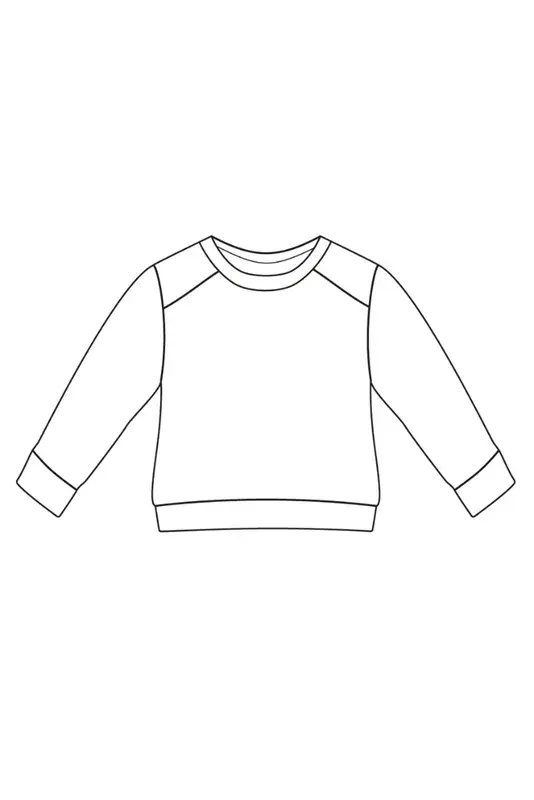 Patron PDF Sweat Venaco Enfant du 12 mois au 10 ans