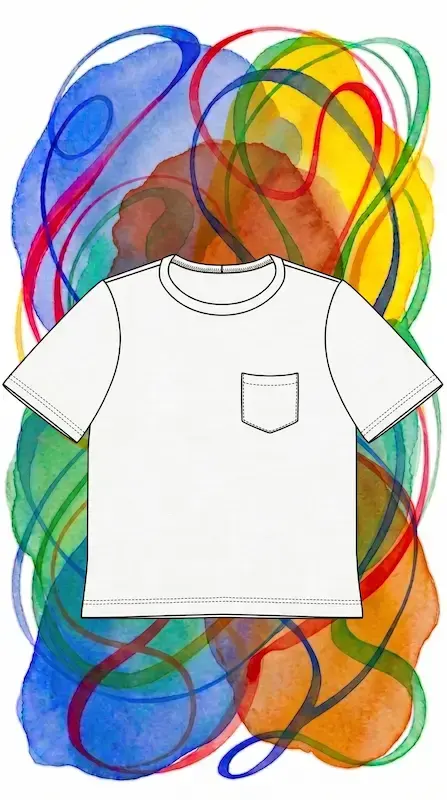 Patron PDF T-Shirt manches courtes Enfant (2 à 9 ans)