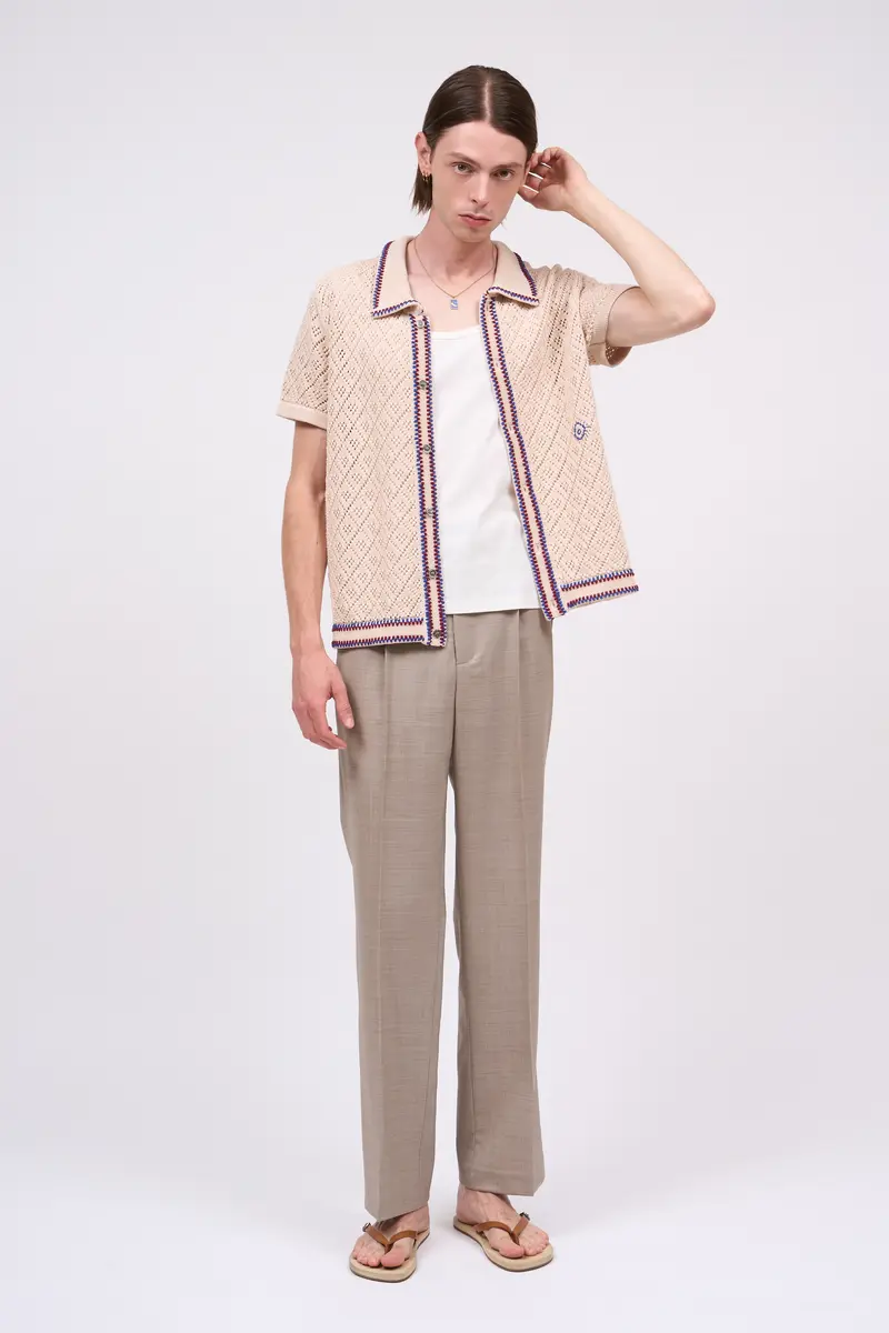 Paul & Joe Crochet short-sleeved cardigan Amazonie