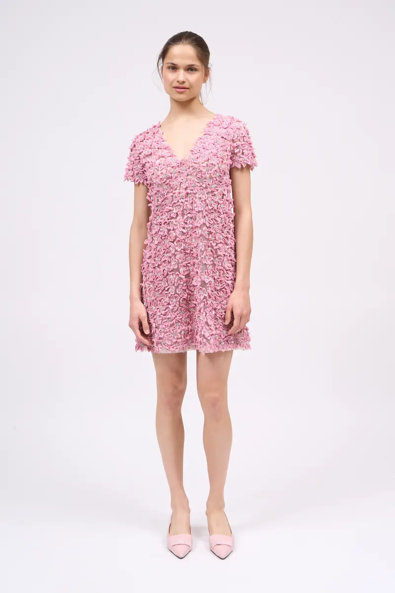 Paul & Joe Short embroidered dress Ispahan