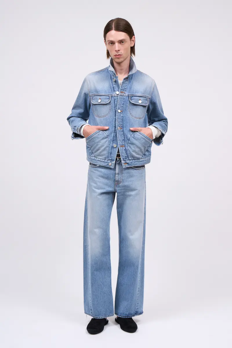 Paul & Joe Washed Denim Jeans Jamie