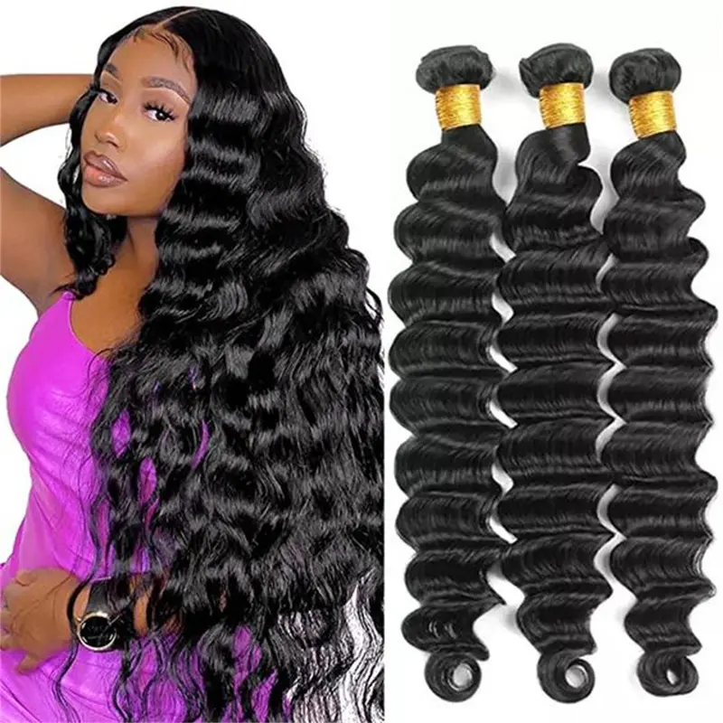 Perruque Cheveux Humains Style Européen & Américain – Trame Complète
