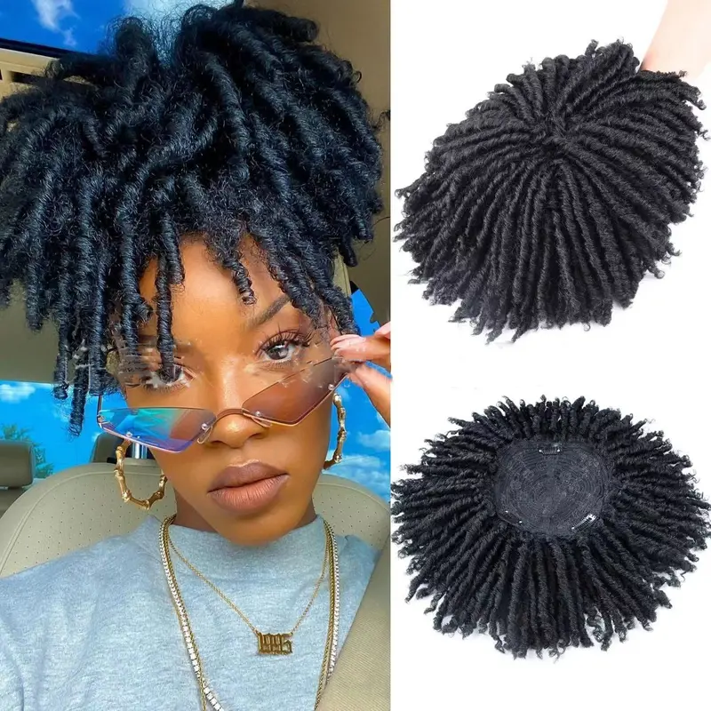 Perruque Dreadlocks Femme en Fibres Synthétiques Creuses – Légère, Naturelle & Tendance