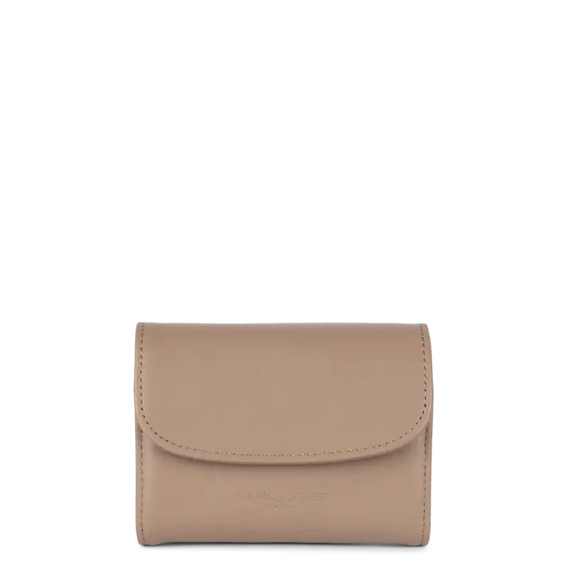 Petit portefeuille Paris PM Lancaster Galet Foncé