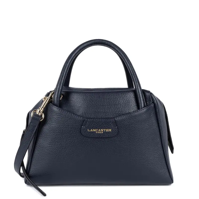 Petit sac à main en cuir-Lancaster-Dune-529-82 Bleu Foncé