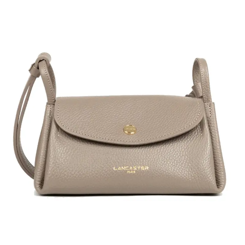 Petit sac à main en cuir Lancaster-Ida Galet