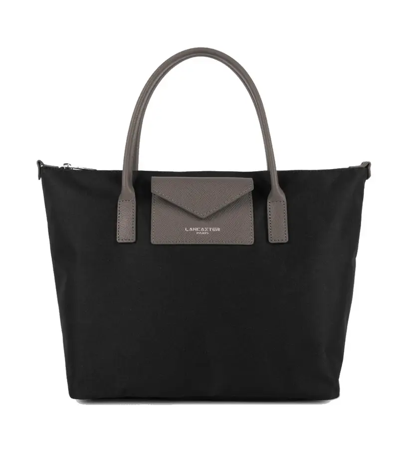Petit sac à main Lancaster Smart KBA Noir Taupe