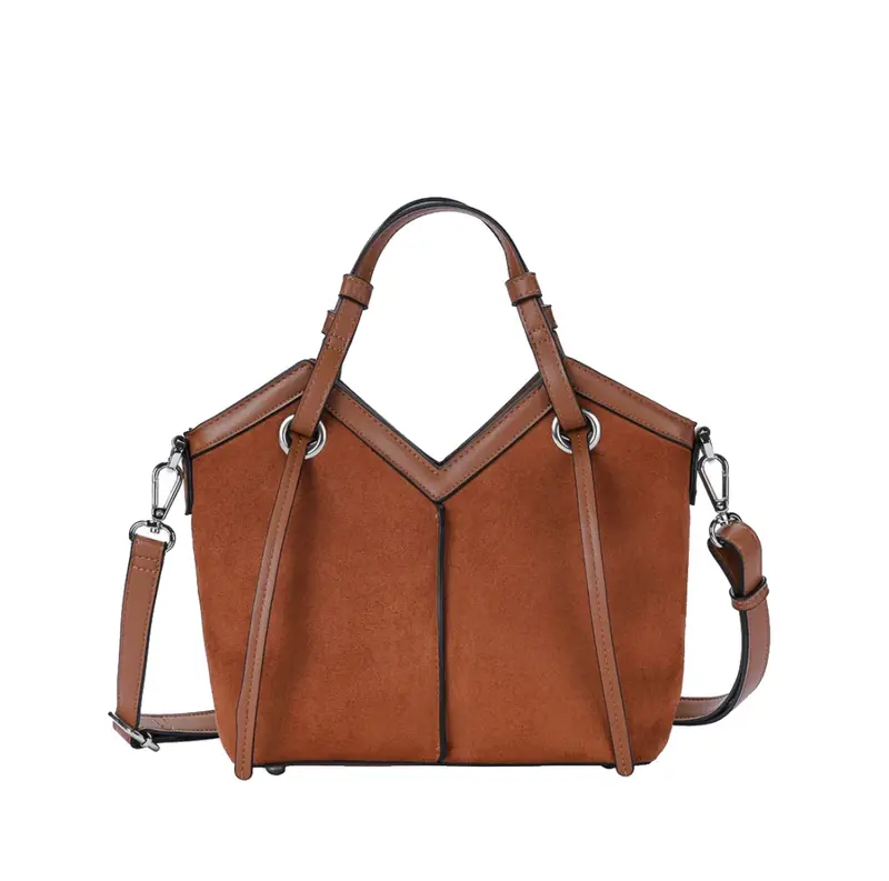 Petit sac cabas Captivante Marron Mac Alyster