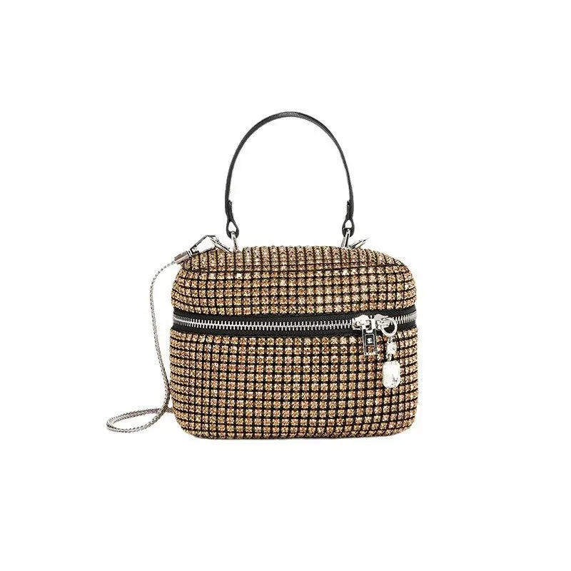 Petit sac carré femme à chaîne – Épaule et bandoulière