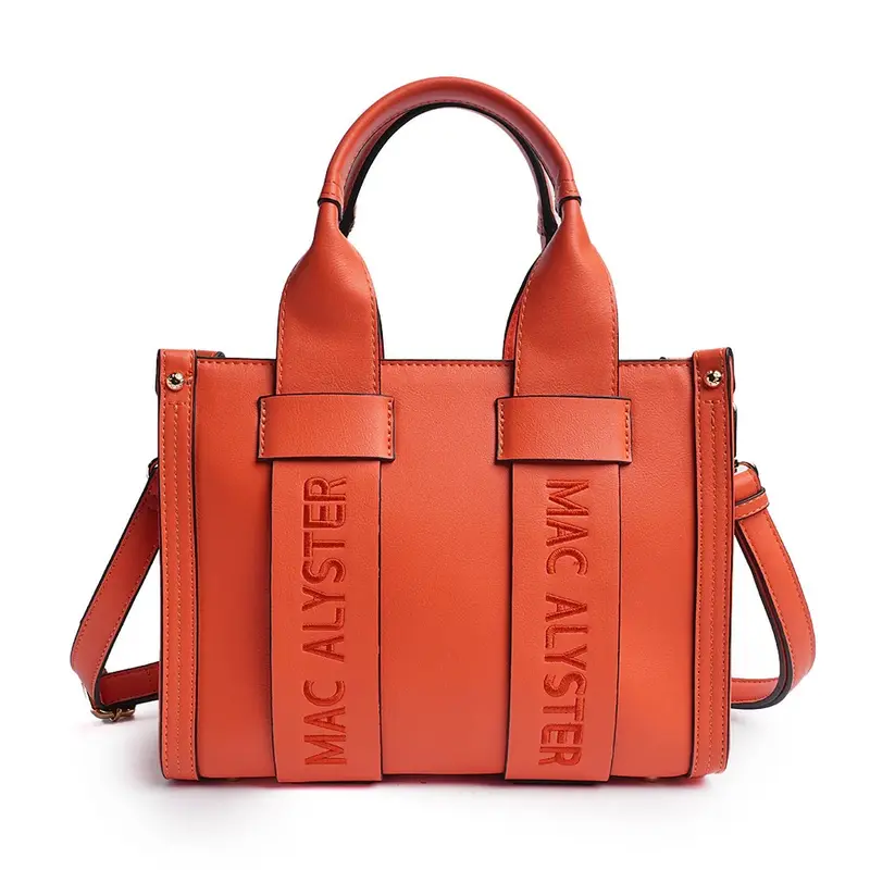 Petit sac shopping Basic Clover Potiron