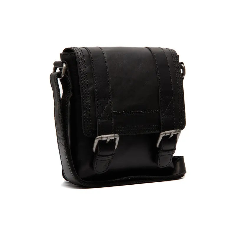 Petite sacoche en cuir Chesterfield-Ariano Noir