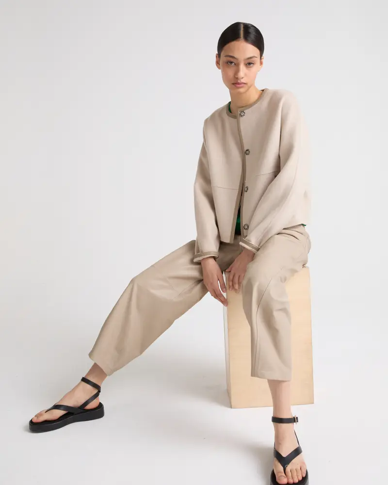Petite veste en lainage cachemire