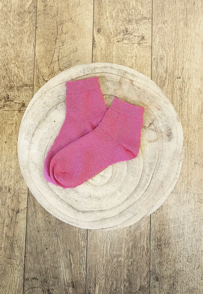 PHILOMENE - Chaussettes Fuschia