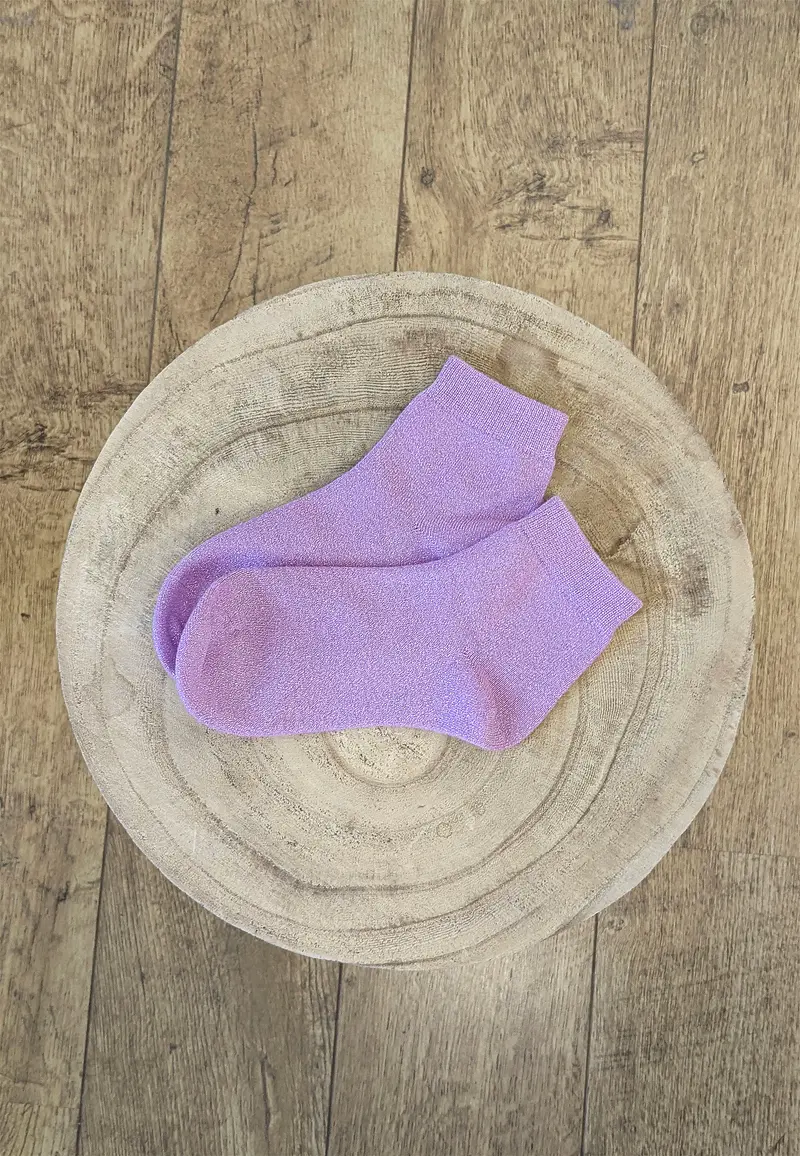 PHILOMENE - Chaussettes Mauve