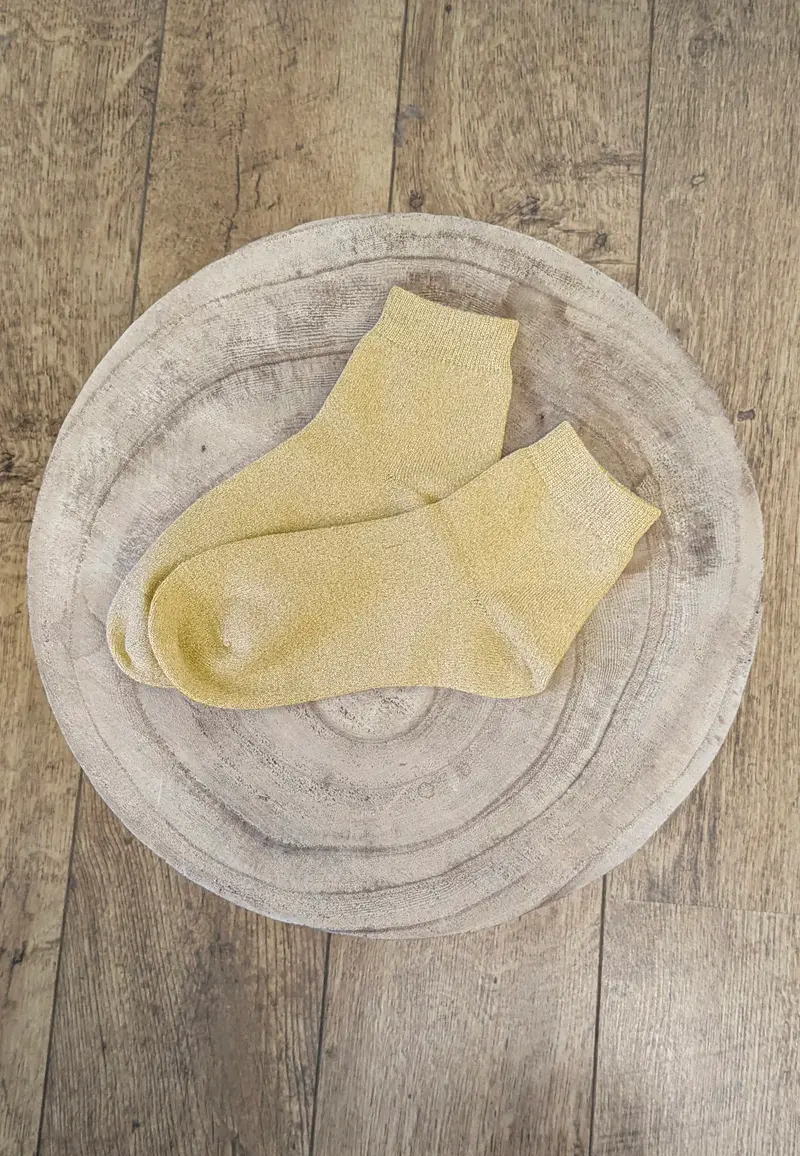 PHILOMENE - Chaussettes Platine