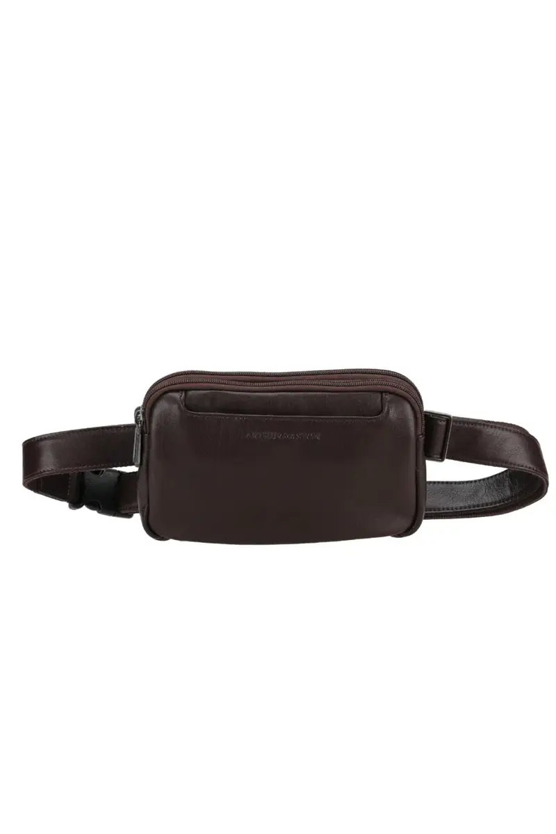 Pochette ceinture cuir Léon Arthur & Aston