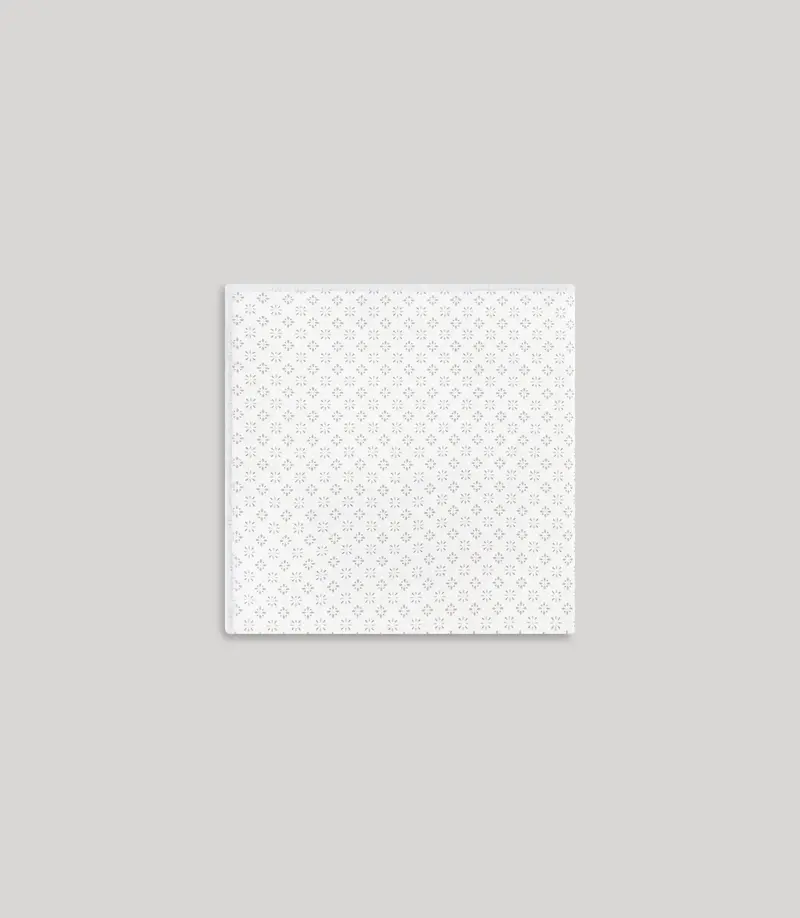 Pochette fantaisie blanche