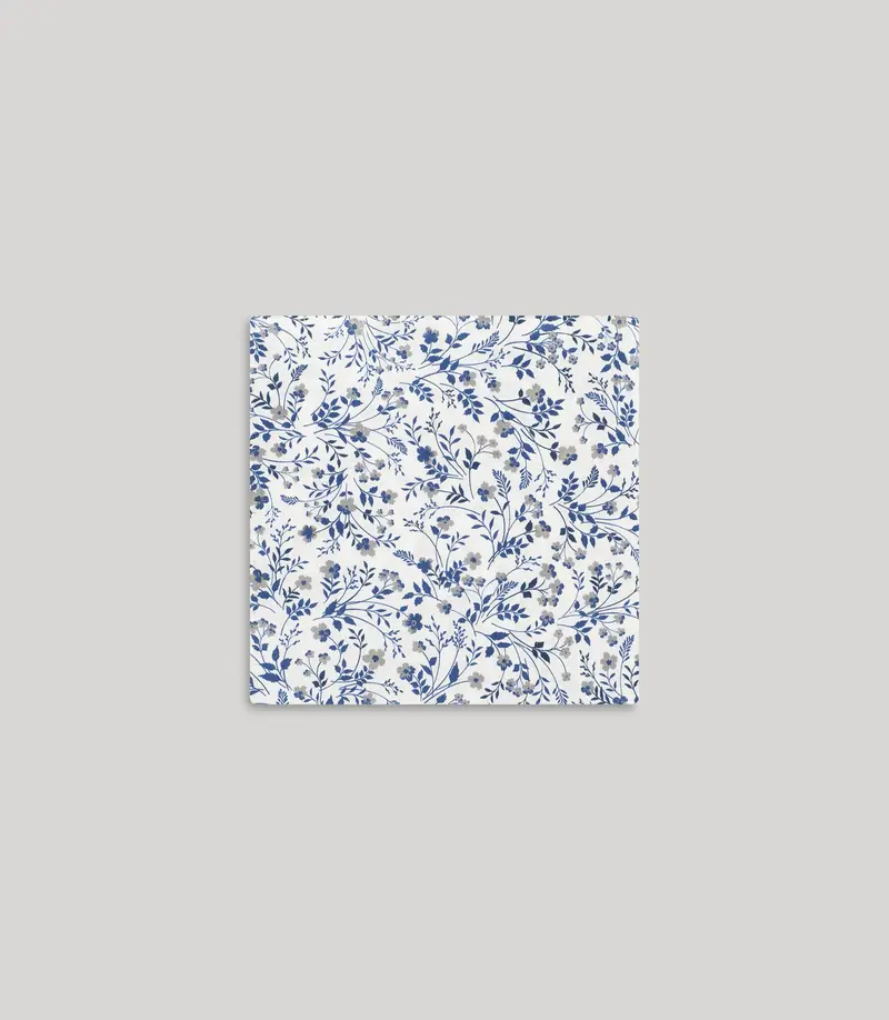 Pochette fantaisie bleu ciel
