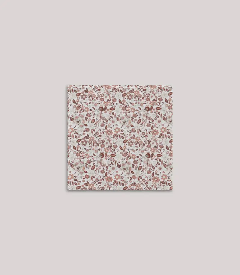Pochette fantaisie brique