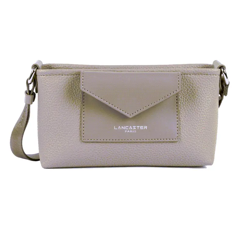Pochette Lancaster Maya double KBA Galet