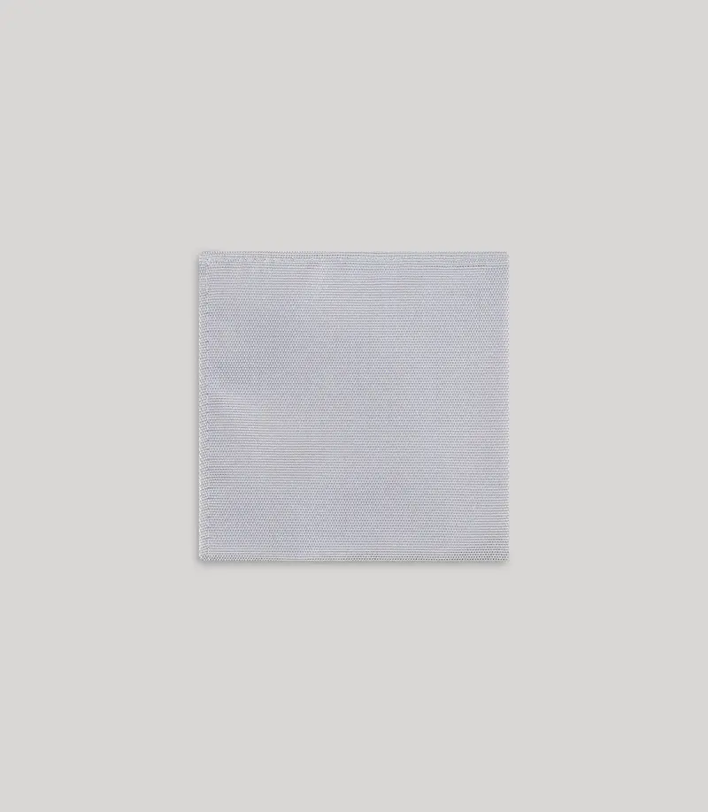 Pochette unie bleu ciel
