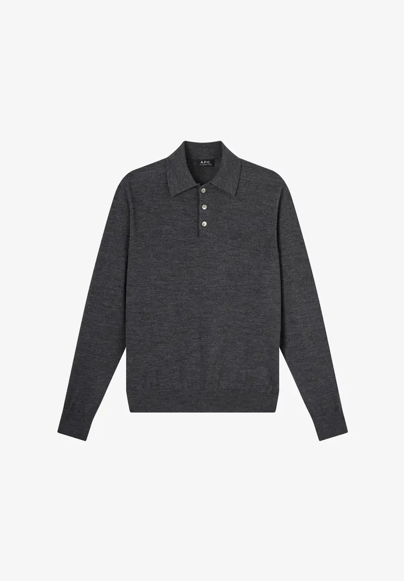 Polo aus Wolle.