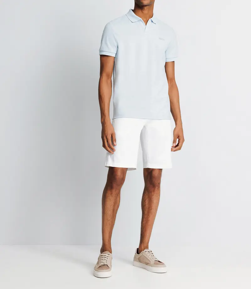 Polo avec flocage ciel