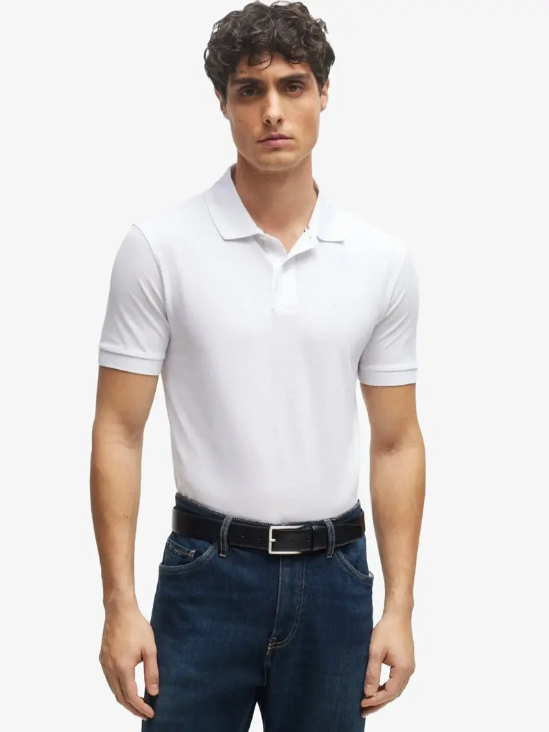 Polo BOSS blanc