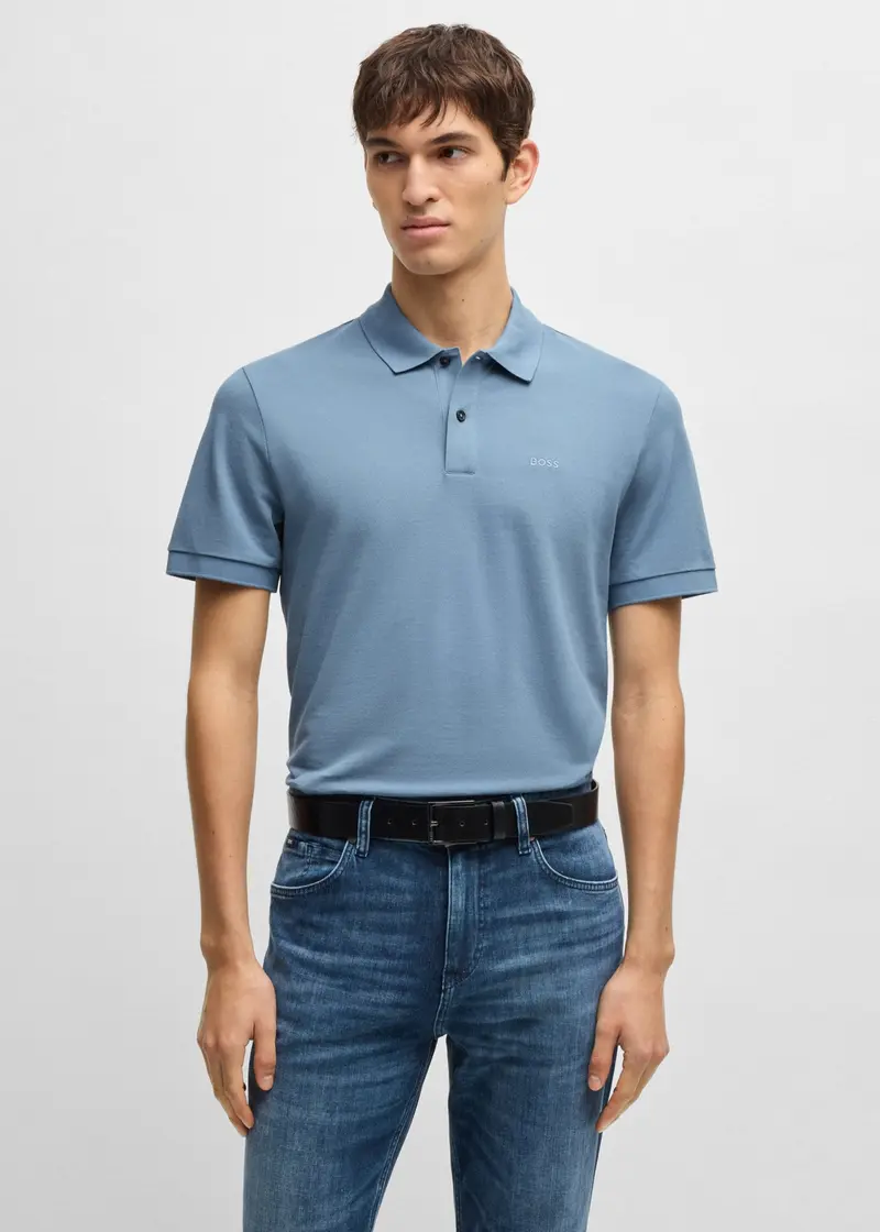 Polo BOSS bleu