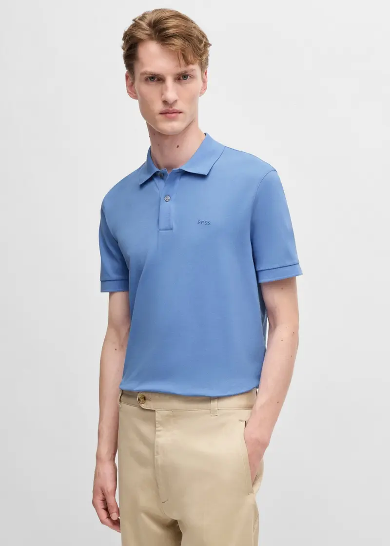 Polo BOSS bleu