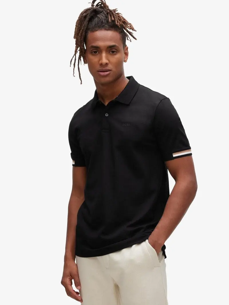 Polo BOSS noir
