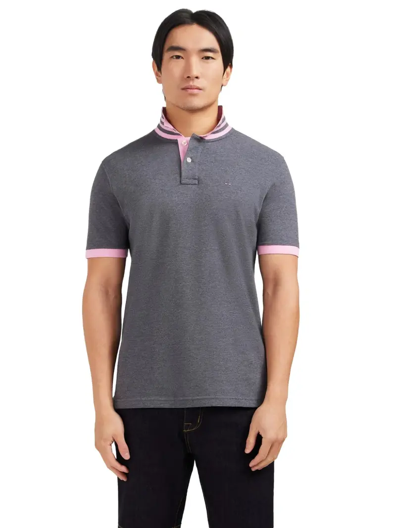 Polo Eden Park gris en coton
