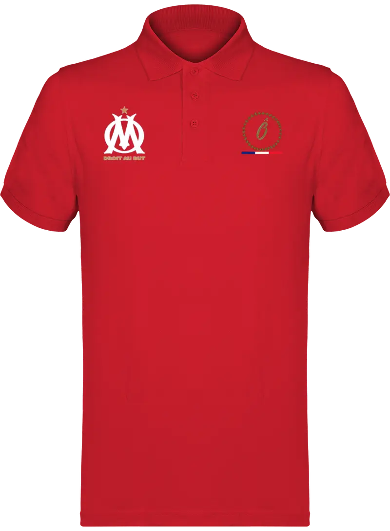 Polo  Homme Ô Biscuit Olympique de Marseille
