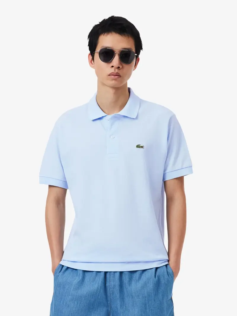 Polo L.12.12 Lacoste bleu clair